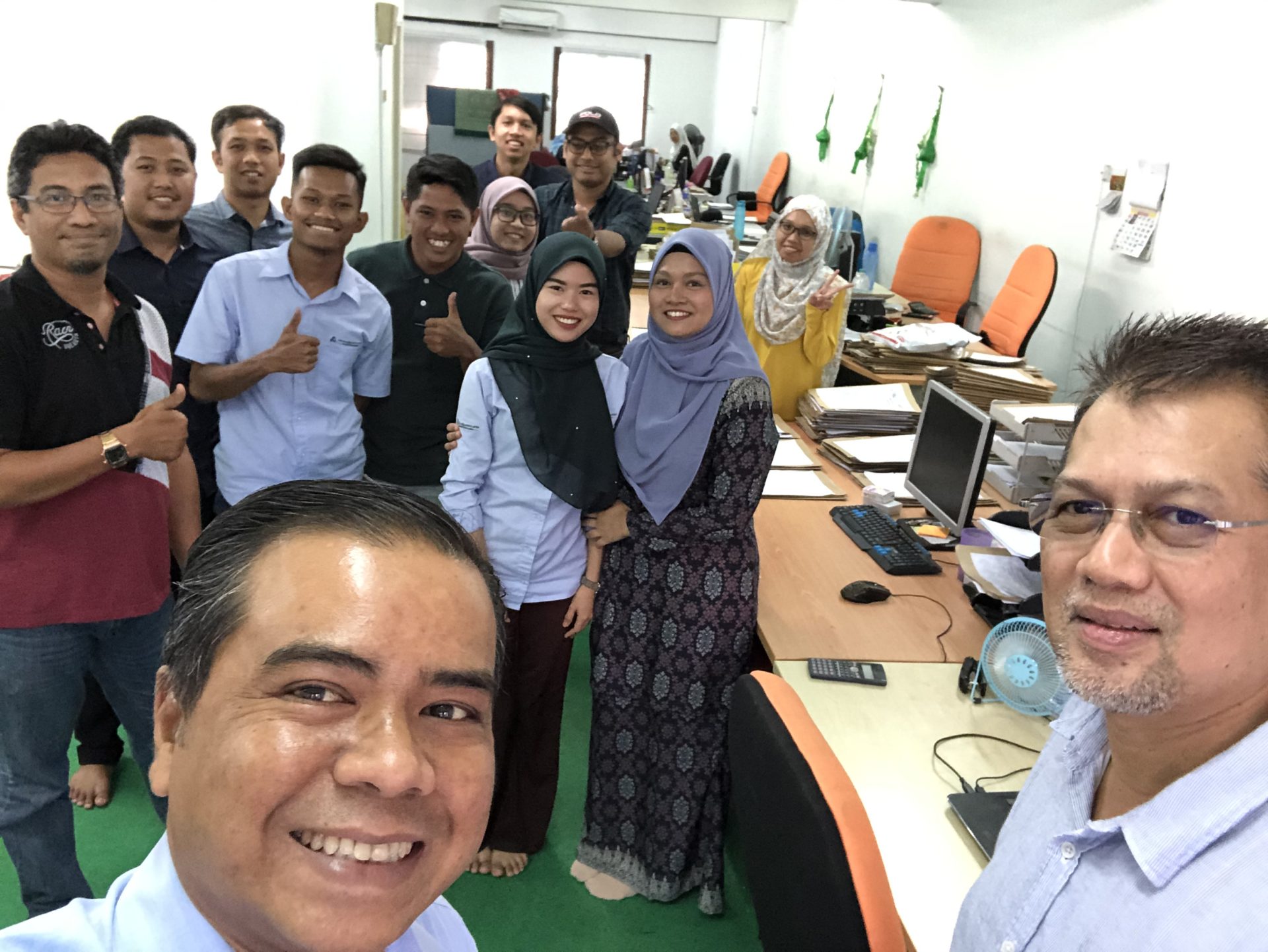 Managing Director Visiting Petaling Jaya Branch Office